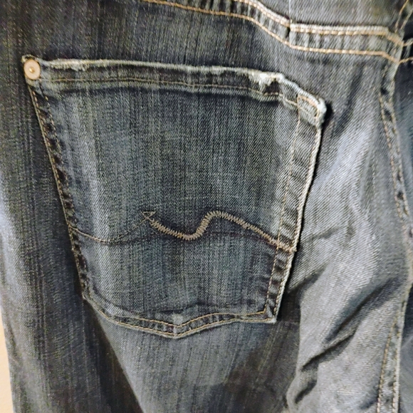 Men's 7 For All Mankind Size 32  Relaxed Straight Austyn Jeans - Picture 11 of 13